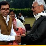 Dr. Rajeev Singh with Bihar Chief Minister Nitish Kumar at Sai Healthcare Wellness Center, Patna